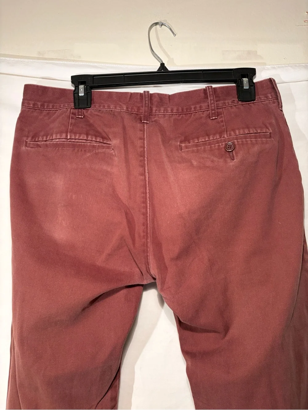 J. Crew Men's Chinos rust brown size 32/32 well worn